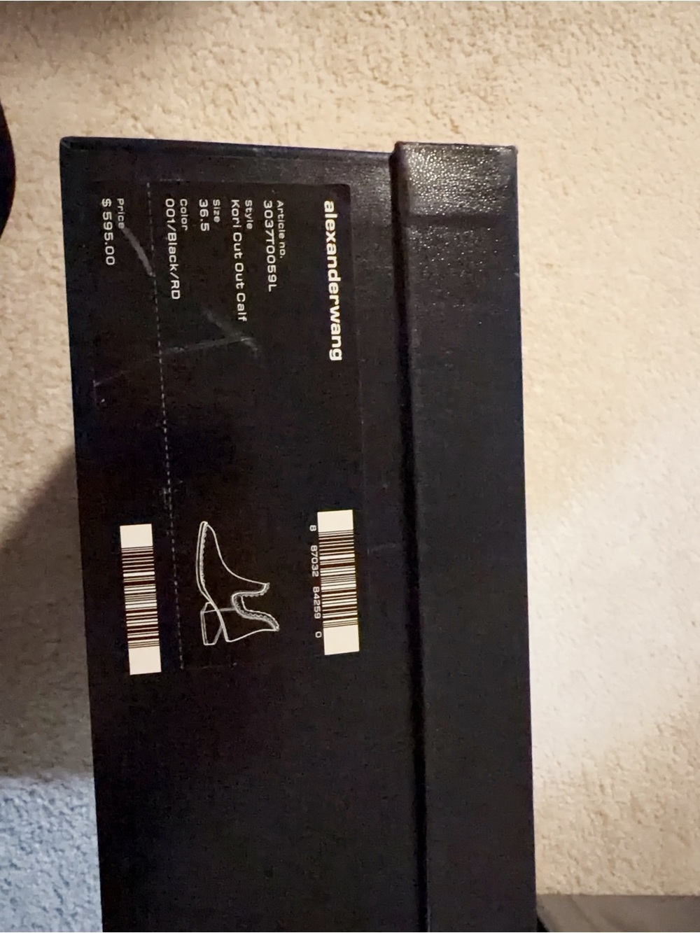 Alexander Wang Ankle Boots (Black) - Size 36.5 - Picture 6 of 8